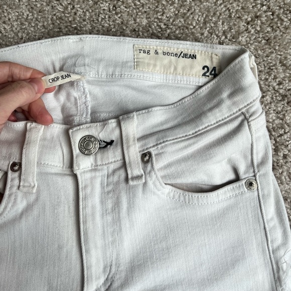 RAG & BONE - Crop Jeans - WHITE - Picture 2 of 3